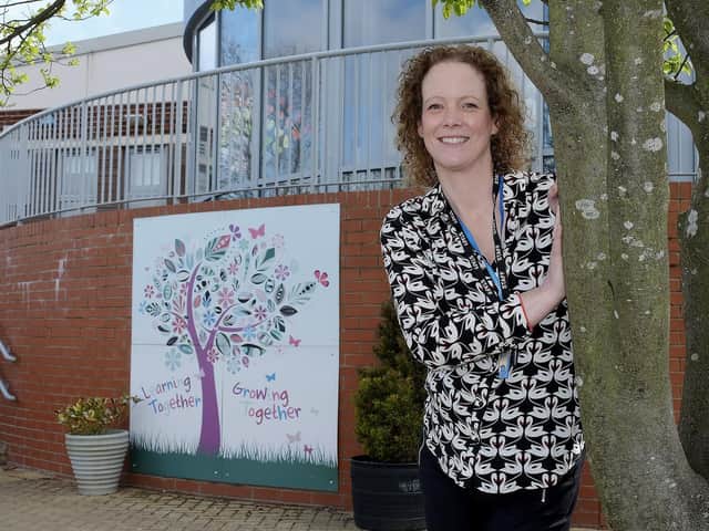 Deputy headteacher Lucy Brazier