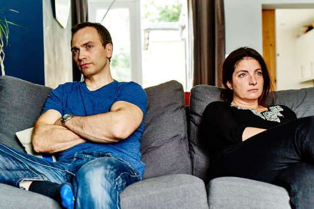 Unhappy Couple