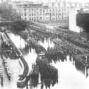 The parade featured 3,000 people.