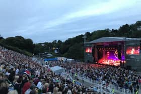 Acts like Jess Glynne pulled in the crowds at Scarborough's open air theatre last year. This summer it will stand empty. Pic: Steve Bambridge
