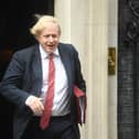 Prime Minister Boris Johnson leaves 10 Downing Street, London, for the House of Commons, ahead of his statement to the House on COVID-19. Photo: PA