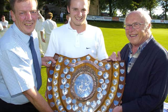 Staxton Cricket Club stalwart Edwin Cooper, pictured right, passed away last weekend