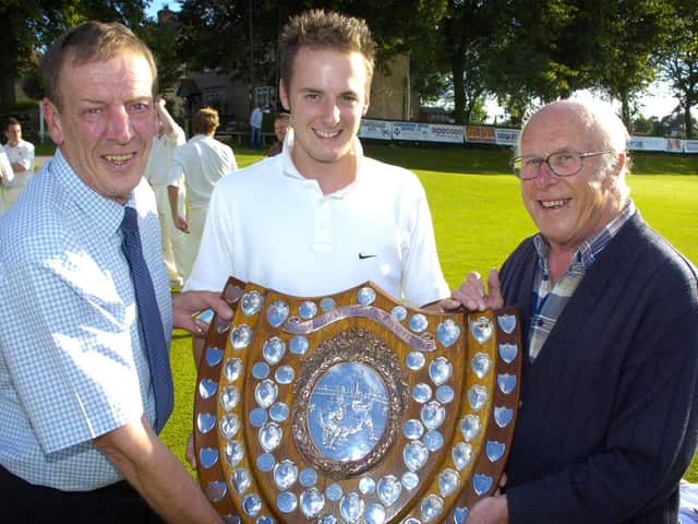 Staxton Cricket Club stalwart Edwin Cooper, pictured right, passed away last weekend