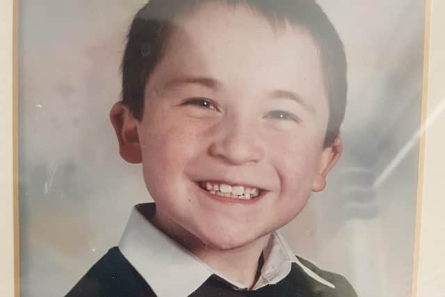 Callum Lister. Photo from Julie Spence.