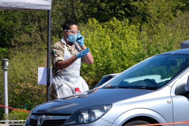 The testing site in Scarborough. Picture: JPI Media/ Richard Ponter