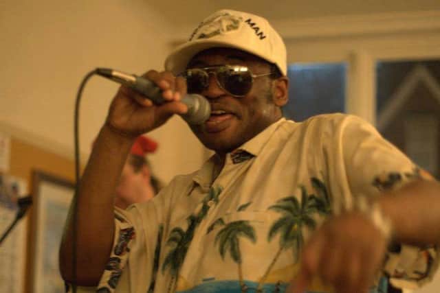 Bongo Man performing.