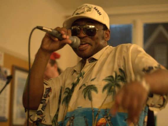 Bongo Man performing.