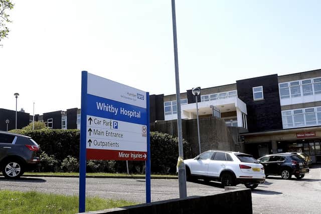 Whitby Hospital car park spaces are being taken up by visitors who are also using the loos inside.