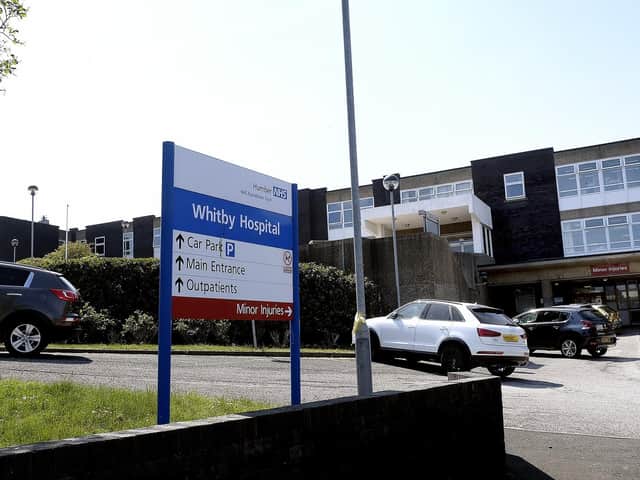 Whitby Hospital car park spaces are being taken up by visitors who are also using the loos inside.