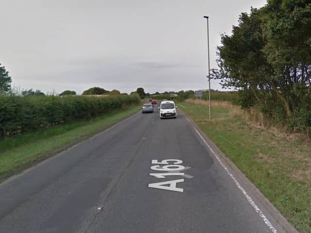 The A165 Gristhorpe bypass near Filey. Picture from Google Streetview