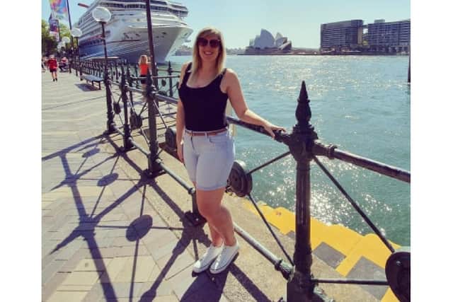 Kimberley in Sydney. Picture: Kimberley