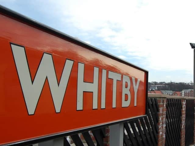 Whitby station.