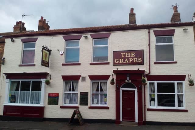 The Grapes in Filey.