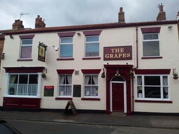 The Grapes in Filey.