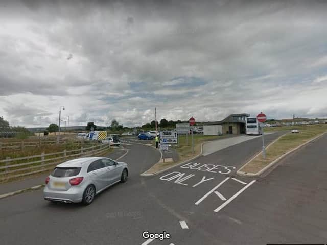 Whitby's park and ride site
