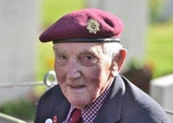 Raymond Whitwell, 101, served with the Royal Army Service Corps.