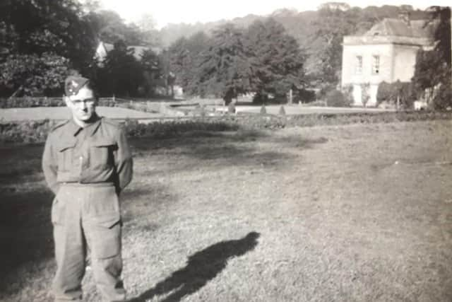 The Hall in Thornton Le Dale in 1940 where the army was billeted