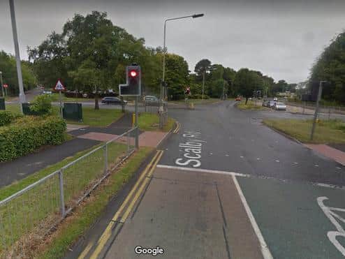 The Scalby Road-Woodlands Drive junction. Picture: Google