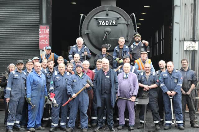 Members of the NYMR team