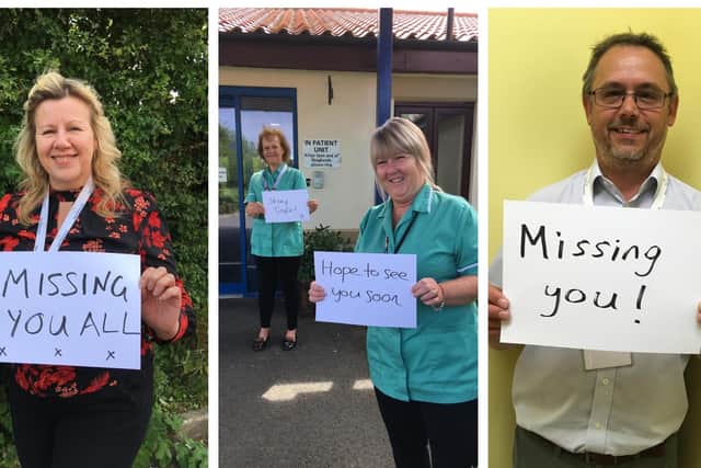 Saint Catherine’s said it is really missing its wonderful volunteers. Photo submitted