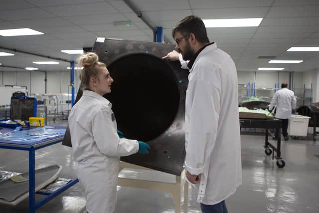 The Marshall Advanced Composites grant will help increase global competitiveness.