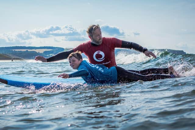 Persimmon Homes has donated £1,000 to The Wave Project which provides surf therapy for young people experiencing mental health concerns. Photo submitted