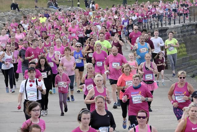 The Race for Life in Scarborough has been cancelled