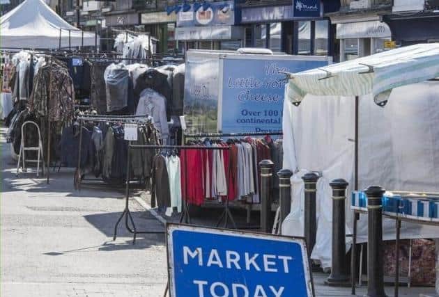 Pickering Market was reopened on Monday.