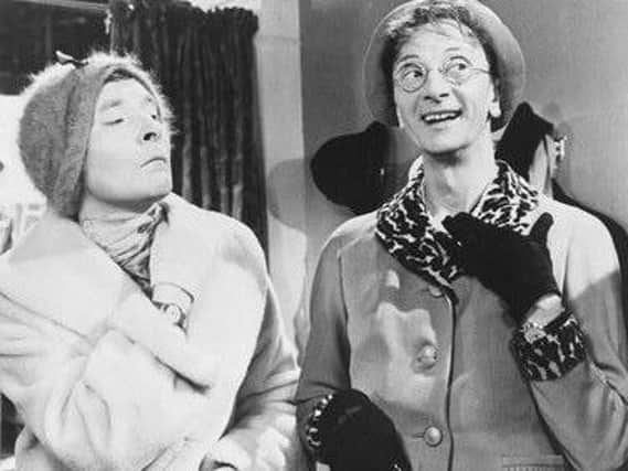 Kenneth Williams and Charles Hawtrey in Carry on Constable