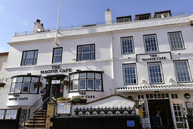 The Magpie Cafe in Whitby may utilise the roof accomadation for dwellings . pic Richard Ponter