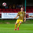 Matty Bowman in action for Boro. Picture: Will Palmer