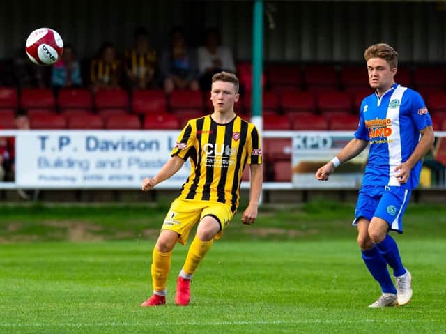 Matty Bowman in action for Boro. Picture: Will Palmer
