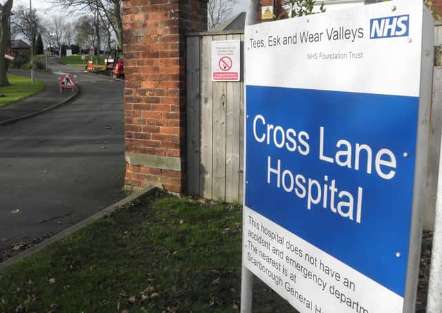 Cross Lane Hospital in Scarborough.