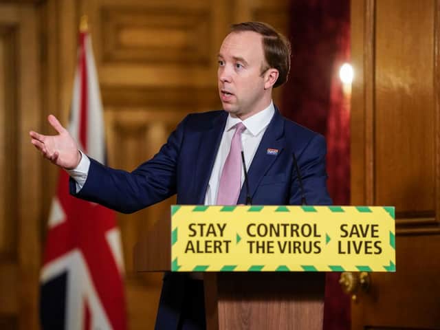 Health Secretary Matt Hancock. Photo: PA