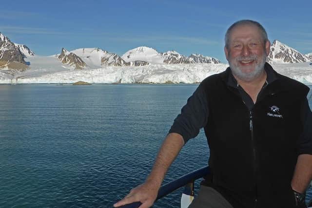 Peter Dunn leading a tour of Norway (photo: Naturetrek)