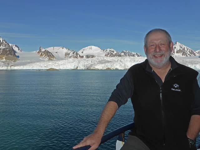 Peter Dunn leading a tour of Norway (photo: Naturetrek)