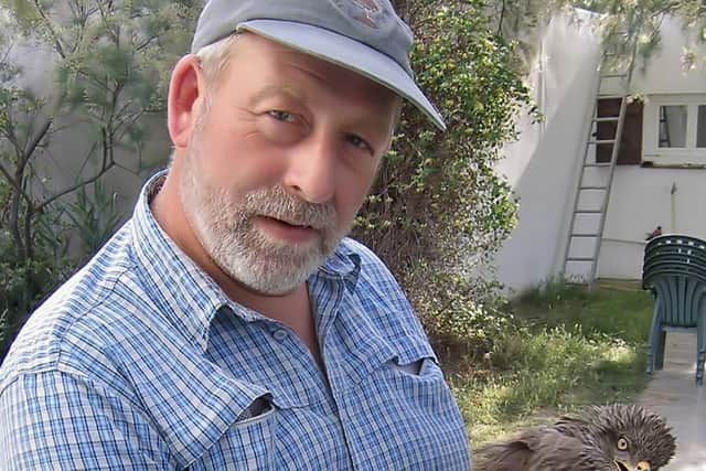 Peter was a qualified bird ringer (photo: Naturetrek)