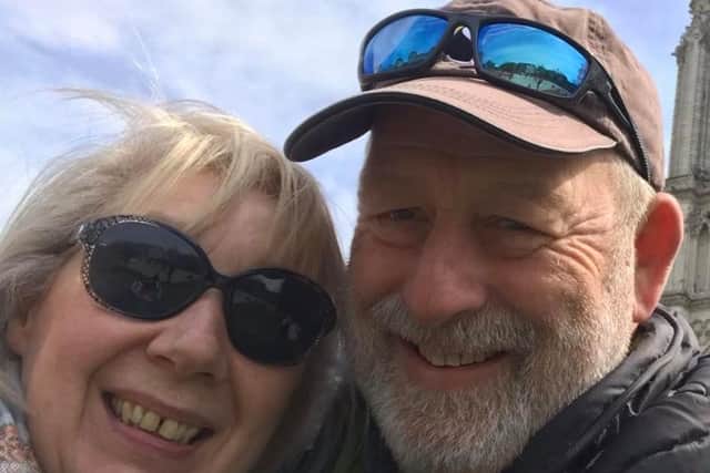 Peter with his wife Kath