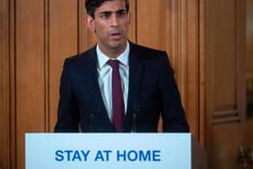 The Chancellor of the Exchequer, Rishi Sunak.