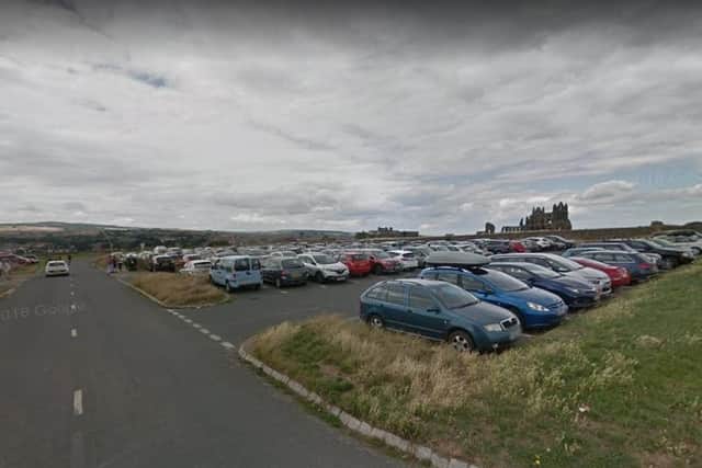 Whitby's Abbey Headland car park
picture: Google images