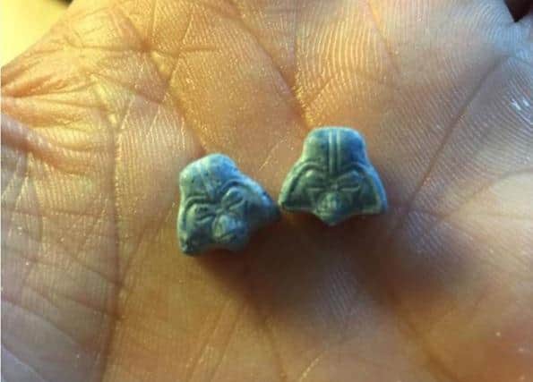 The Darth Vader-shaped pills