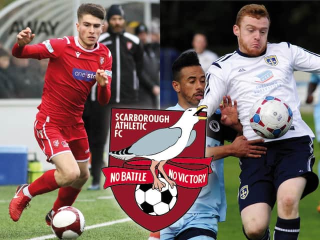 Kian Spence (left) and Luke Porritt have agreed to stay with Boro