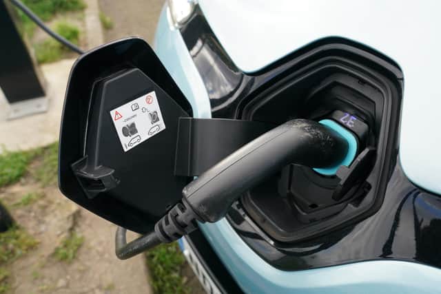 The Department for Transport said the regional distribution of car charging devices across the UK was uneven. Photo: PA Images