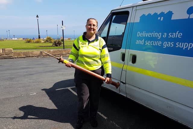 Sarah Wilkinson, pictured working in Whitby