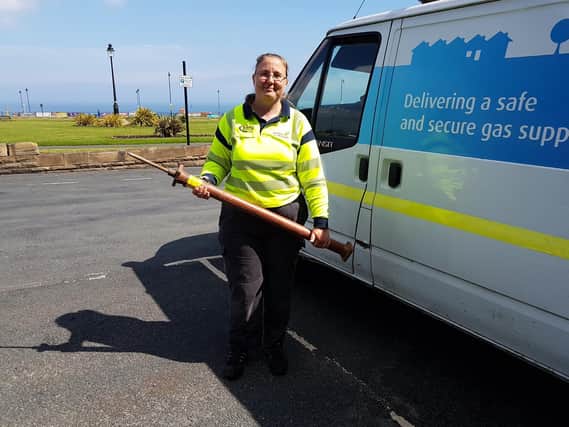 Sarah Wilkinson, pictured working in Whitby
