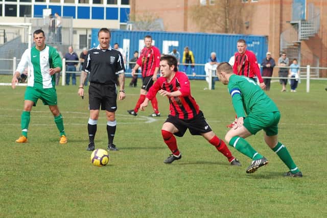 Joel Ramm on the attack