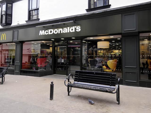 The restaurant in Huntriss Row