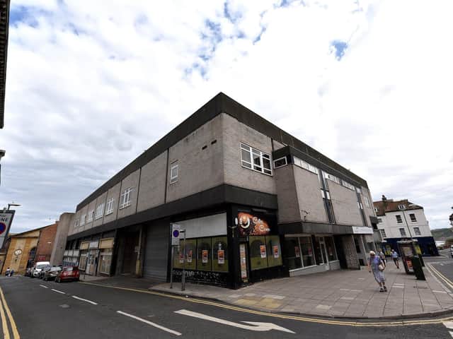 Argos building in Scarborough