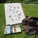 Jonathan Pomroy is a wildlife and landscape artist who has written a book on swifts called On Crescent Wings.