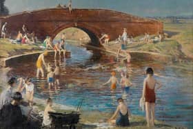 Brick Bridge, Swinemoor, East Riding of Yorkshire by Fred Elwell, 1930s